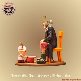 Character Figure NFC Feature Figurine One Piece - Chopper x Hiluluk