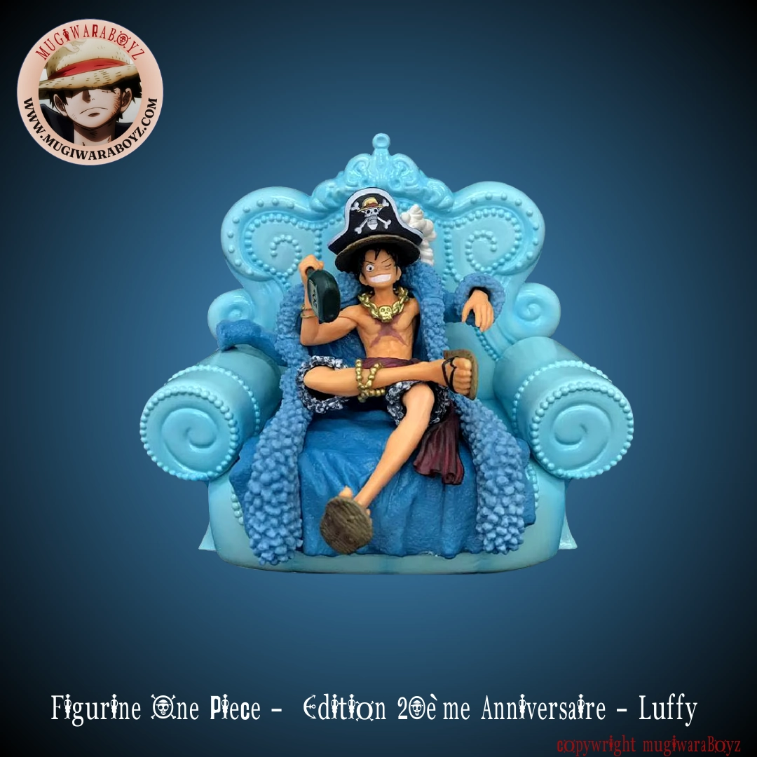 Display Shelf Figurine One Piece -  Edition 20??me Anniversaire - Luffy