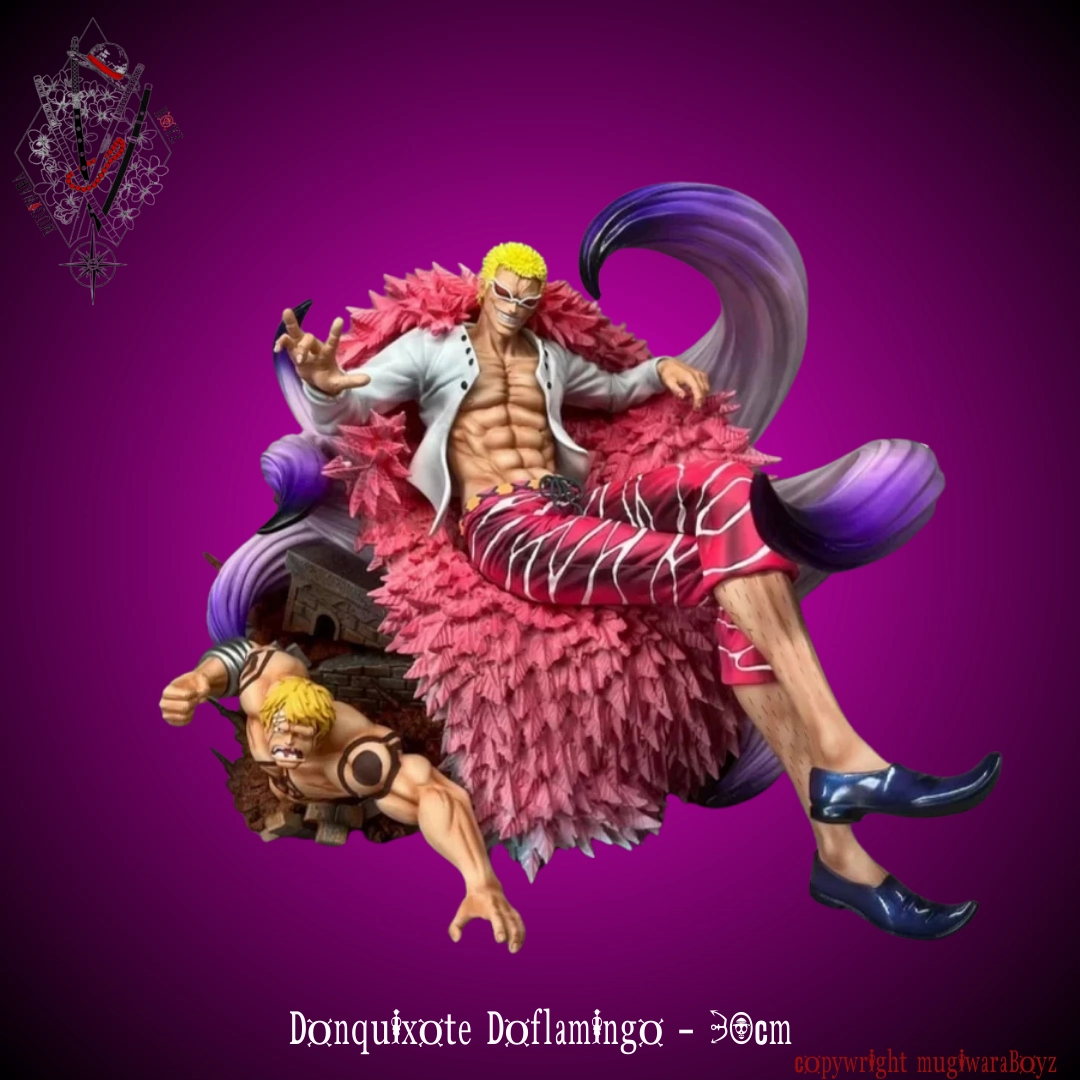 Mindfulness practice Coffee Table Figurine One Piece - Edition Prestige - Doflamingo vs Bellamy