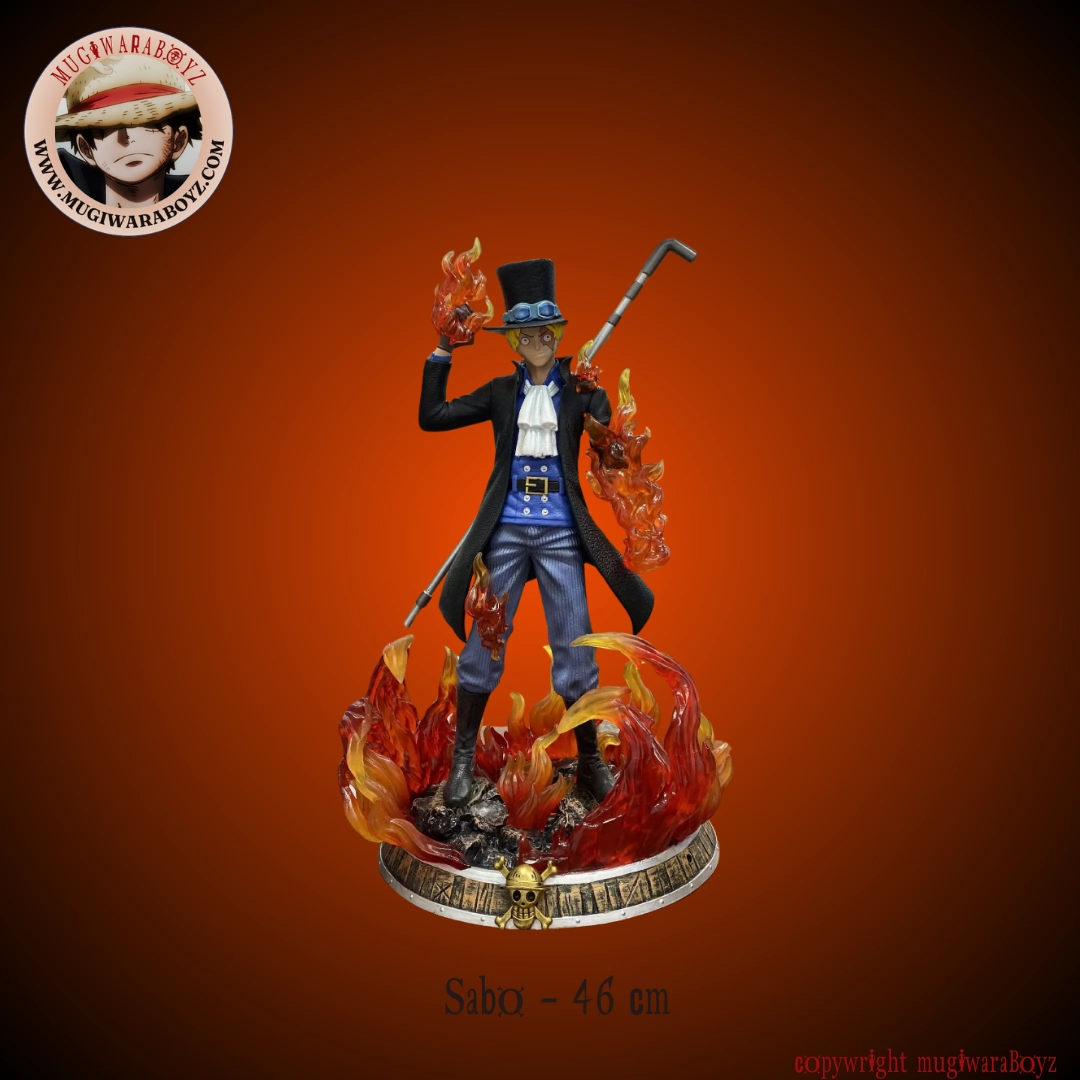 Figurine One Piece - Edition Prestige - Sabo le R??volutionnaire Famous Scientist Podcast Studio