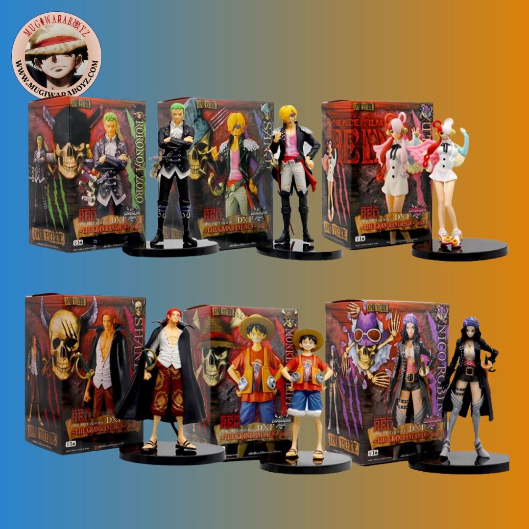 Figurine One Piece - Lot 6 pi??ces Film RED Hobby Kit Studio Ghibli