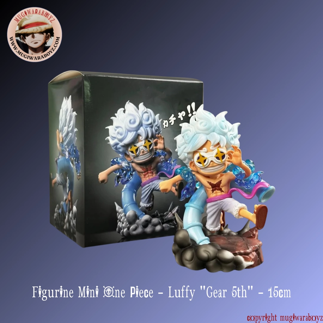 Figurine One Piece - Mini Luffy "Gear 5th" Villain Figure