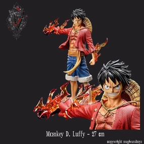 Storage Solution Art Product Figurine One Piece - Monkey D. Luffy - Luffy Redhawk