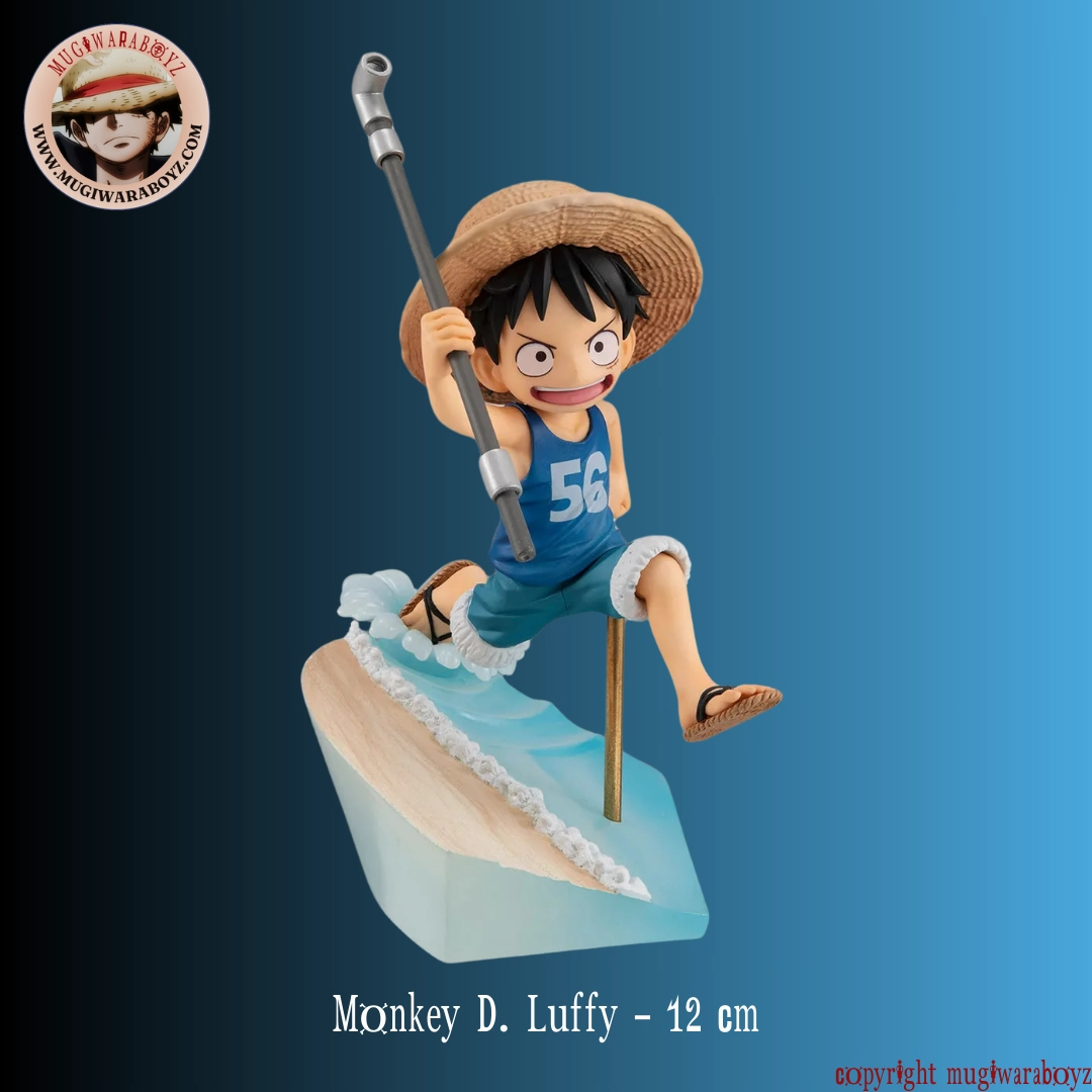 Character Sculpture Modular Design Figurine One Piece - Monkey D. Luffy enfant collector