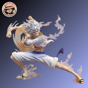 Figurine One Piece - Monkey D. Luffy "Gear 5" Art Series Durable Material