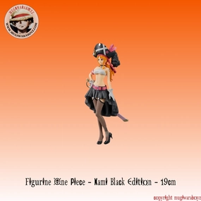 Figurine One Piece - Nami Black Edition Light Up Feature Cryptid Model
