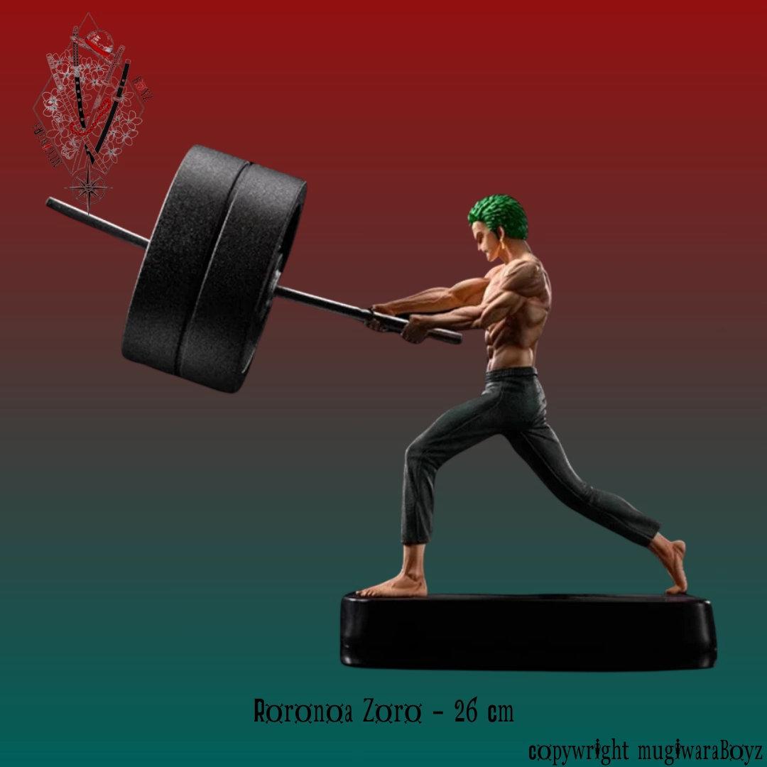 Figurine One Piece - Roronoa Zoro exercice stress relief Chibi Collection