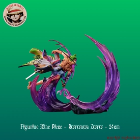 Figurine One Piece - Roronoa Zoro Cyborg Design Horror Icon