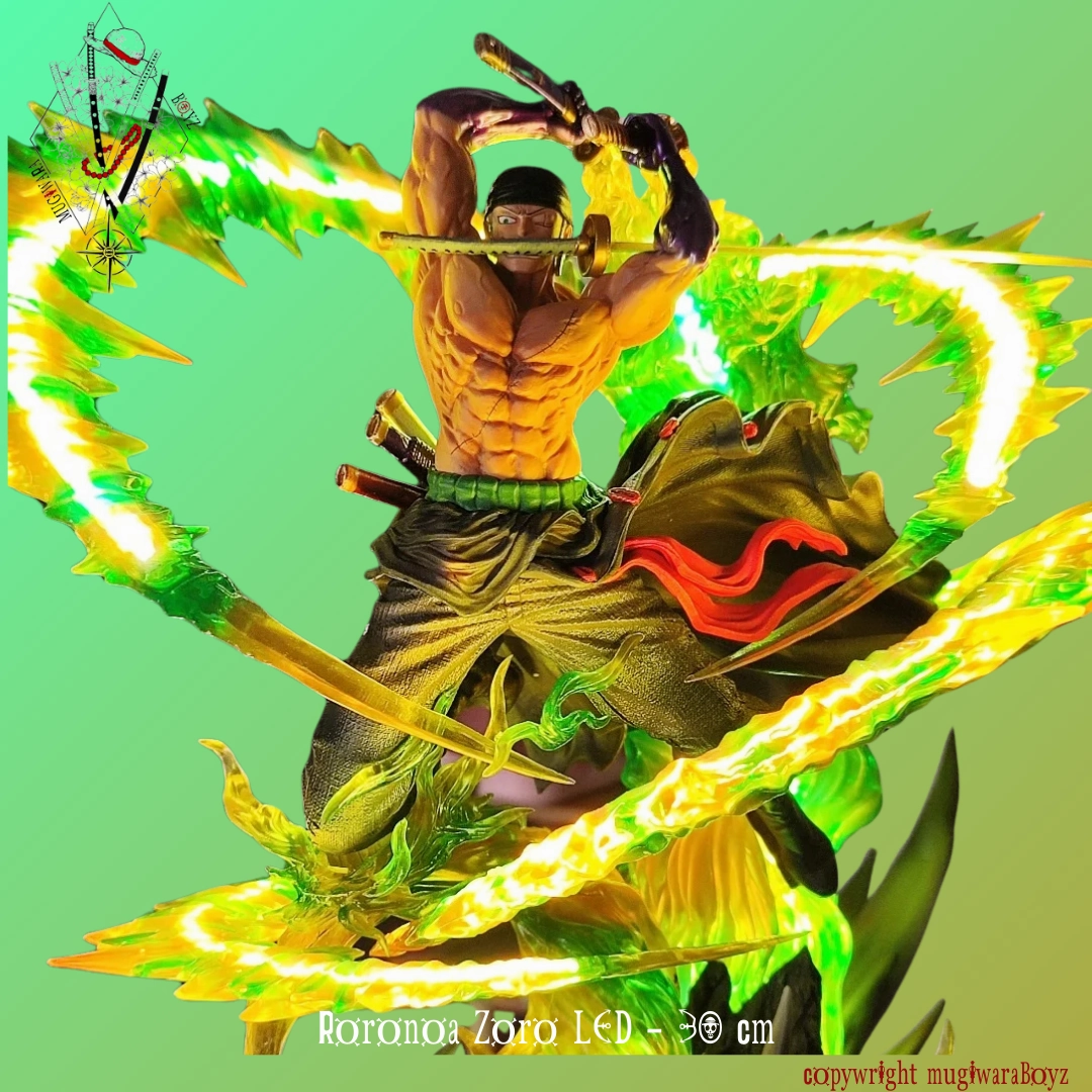 Figurine One Piece LED - Roronoa Zoro Vinyl Goods