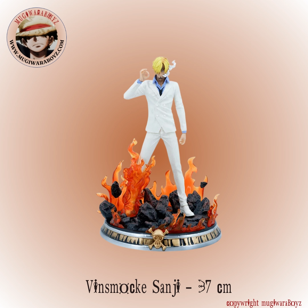 Figurine One Piece LED - Vinsmoke Sanji Metal Craft