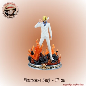 Figurine One Piece LED - Vinsmoke Sanji Metal Craft