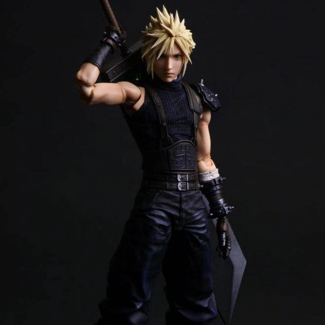 Anime Display Final Fantasy VII Rebirth Play Arts Shin Cloud Strife