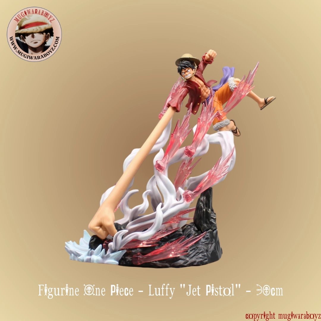 Figurine One Piece - Luffy "Jet Pistol" World Collector