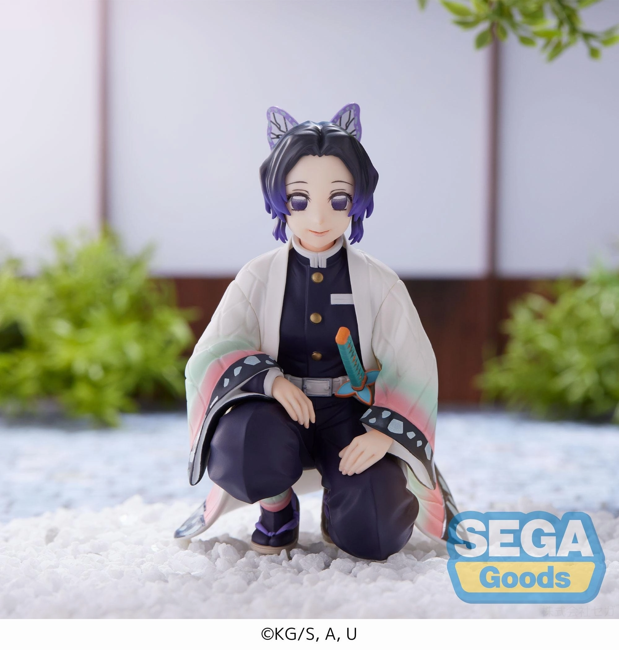 SEGA Demon Slayer Kimetsu no Yaiba PM Perching Figure Shinobu Kocho Hashira Meeting Collectible Character