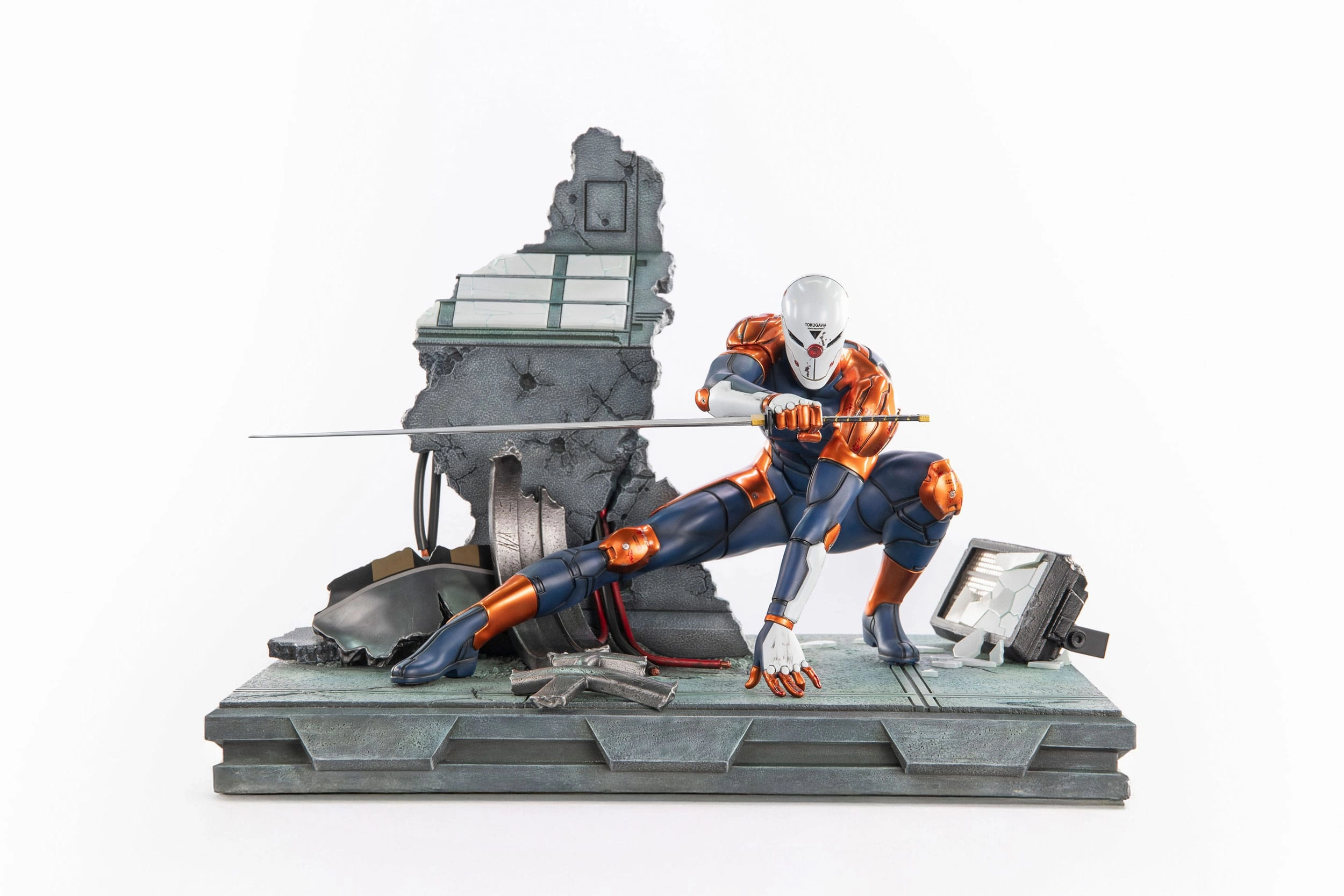 First 4 Figures Cyborg Ninja (Gray Fox) - Metal Gear Solid - Collectible Statue Mother's Day app connected