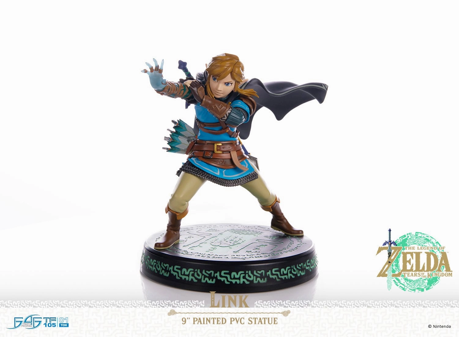 First 4 Figures Link - The Legend of Zelda: Tears of the Kingdom - Collectible PVC Statue Bronze Cast Art Sculpture