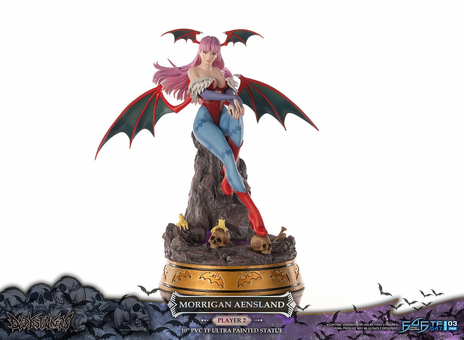 First 4 Figures Morrigan Aensland Player 2 Variant - Darkstalkers - Collectible PVC Statue Folk Art Price Guide