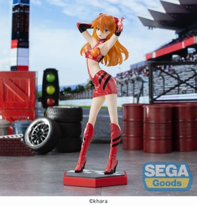 Evangelion Luminasta Racing Asuka Shikinami Langley PIT WALK Designer Item Monster Figure