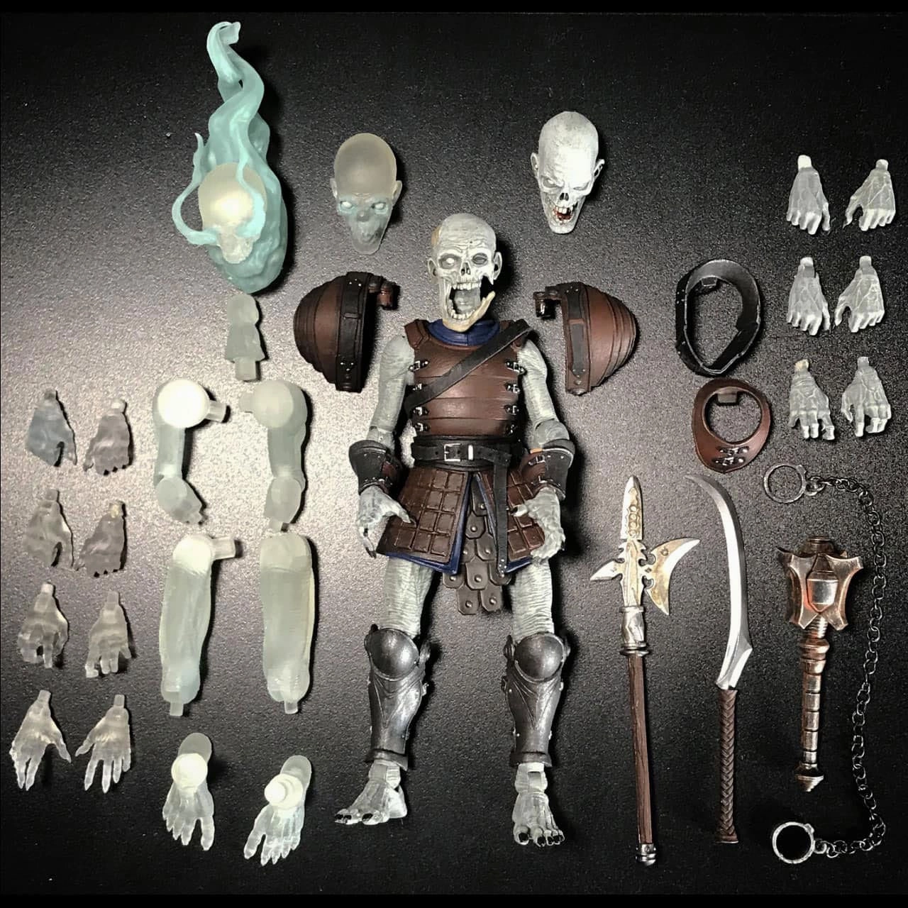 Vinyl Creation Gallery Art Four Horsemen Studios Mythic Legions: Necronominus Undead Builder Pack (Deluxe) Action Figure