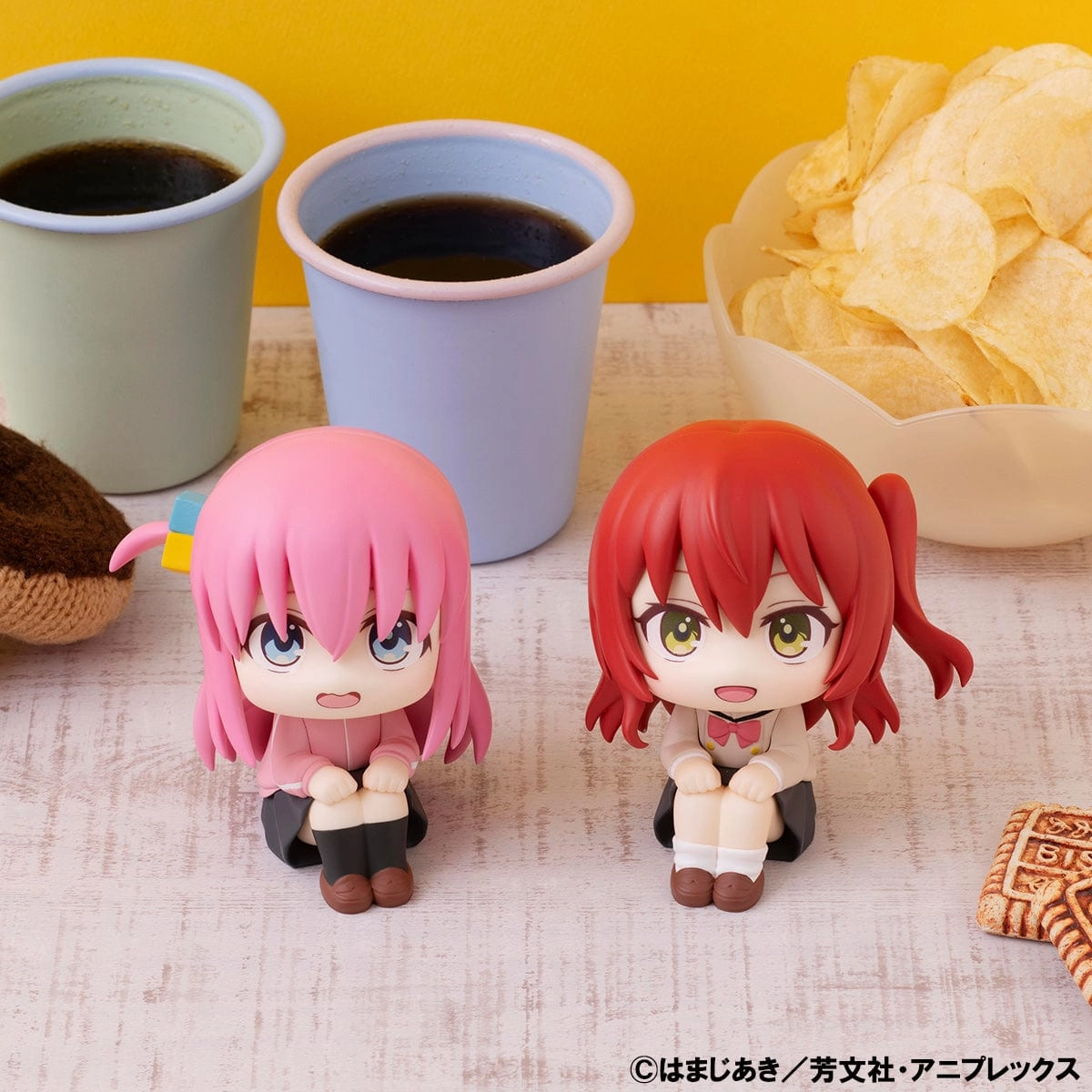 Eco Friendly LOOK UP SERIES BOCCHI THE ROCK ! Hitori Goto?? Ikuyo Kita Set??with gift: Cushion??