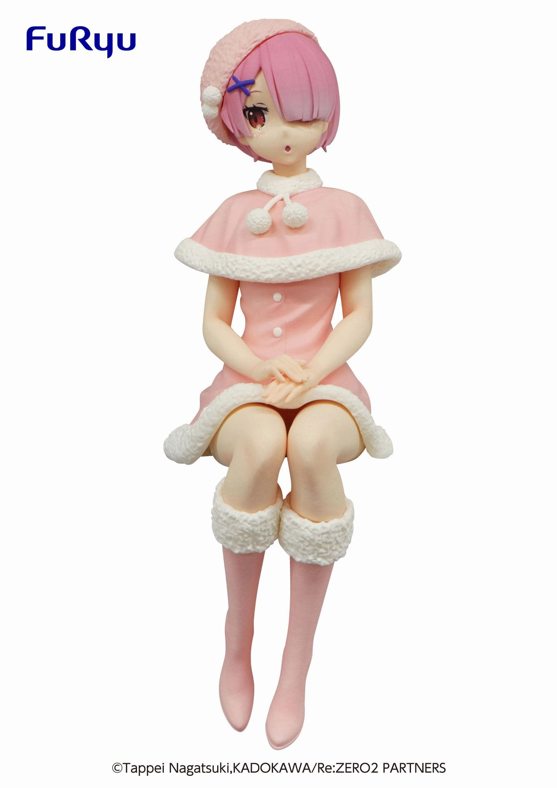 Anniversary Present Designer Statue FURYU Re : Zero Ram Snow Princess Noodle Stopper Figure