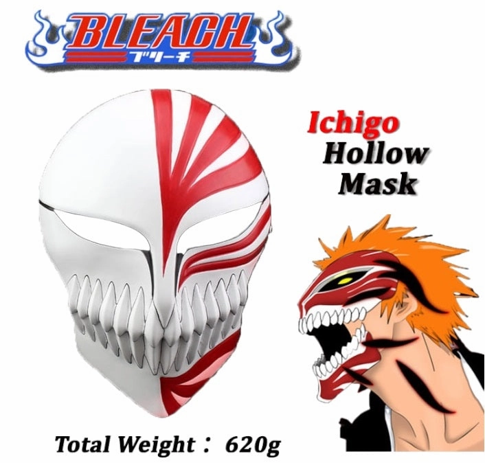 Transforming Toy Bleach Ichigo Kurosaki | Red Face Mask |Cosplay | 23 Cms |