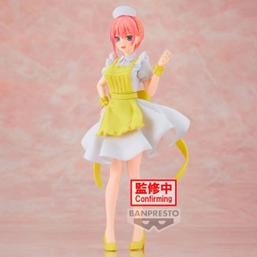 Anime Hobby Action Product THE QUINTESSENTIAL QUINTUPLETS MOVIE KYUNTIES ICHIKA NAKANO FIGURE??NURSE VER.??