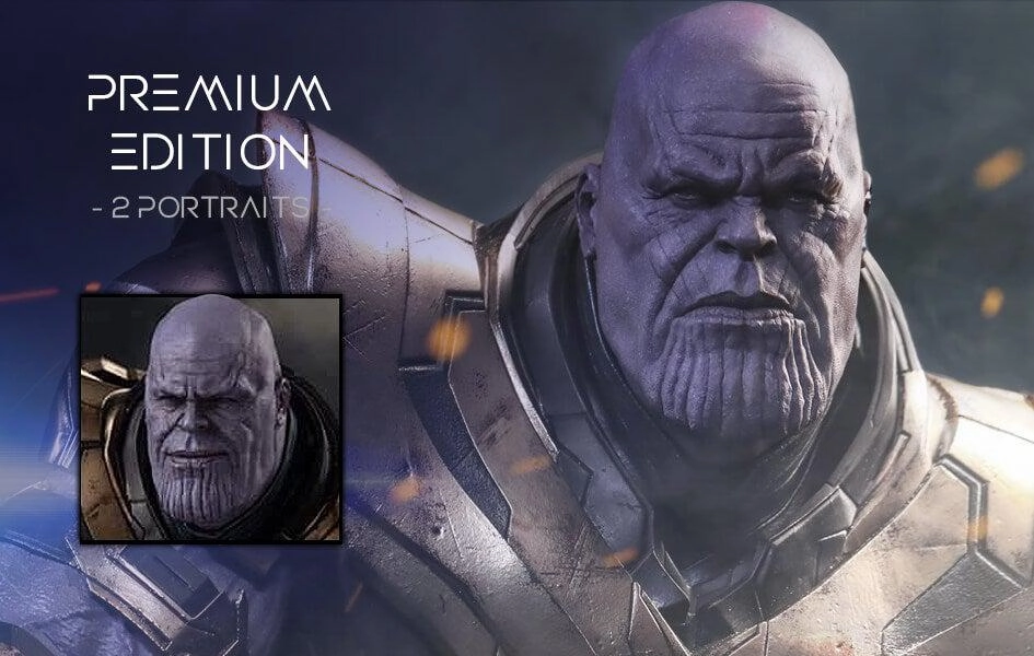 Avengers: Endgame Thanos PREMIUM Edition Story Driven Character Toy