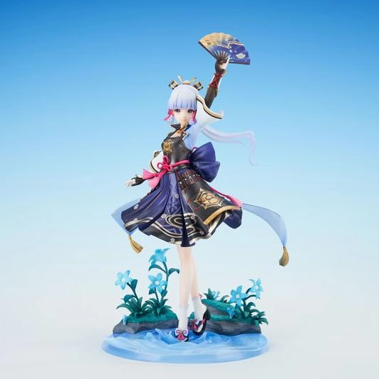 Limited Goods Japanese Anime GENSHIN IMPACT KAMISATO AYAKA FROSTFLAKE HERON VER 1/7 SCALE FIGURE