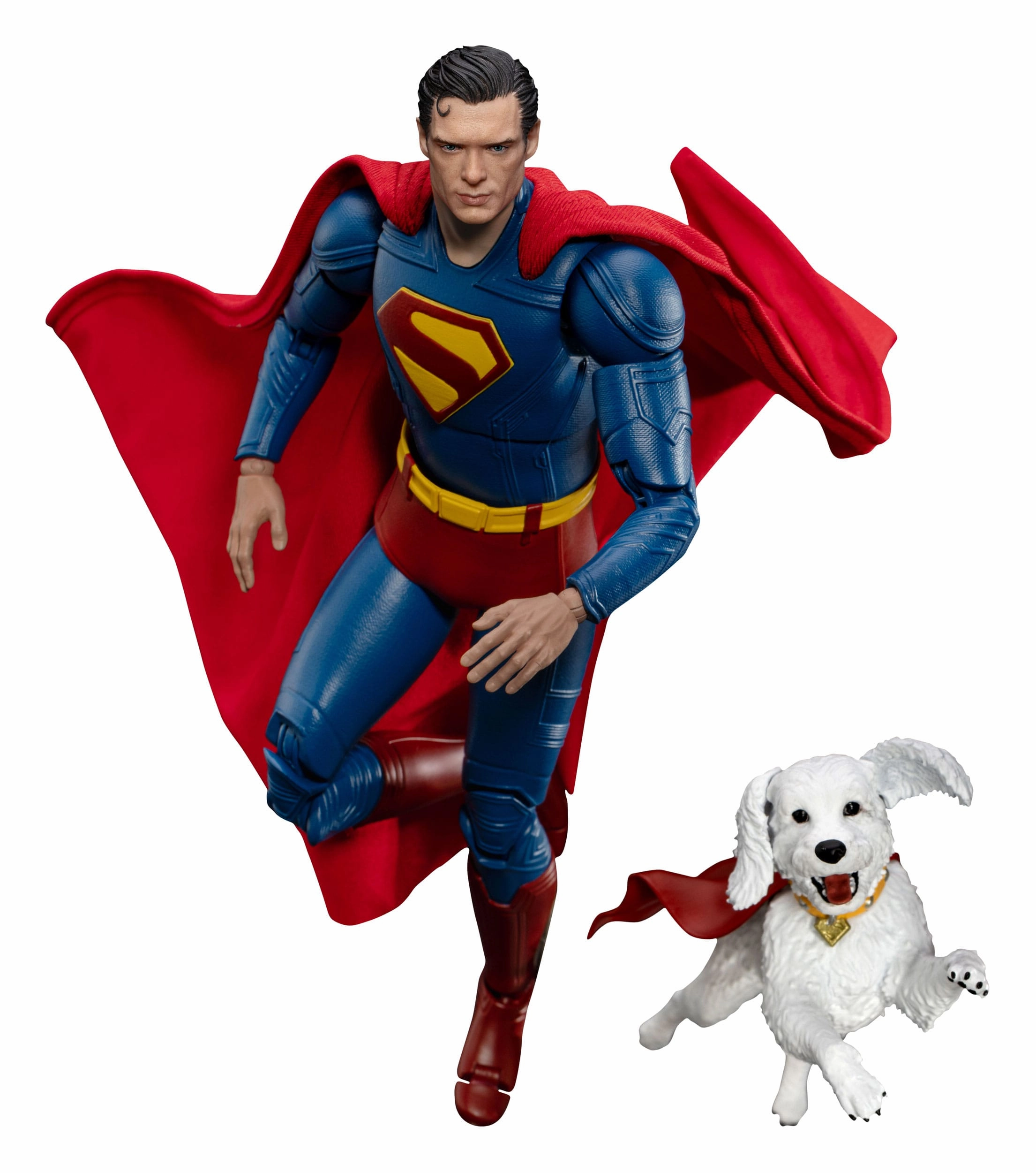 Local Favorite Classic Toy Beast Kingdom Superman (2025) Dynamic 8ction Heroes Superman & Krypto Action Figure