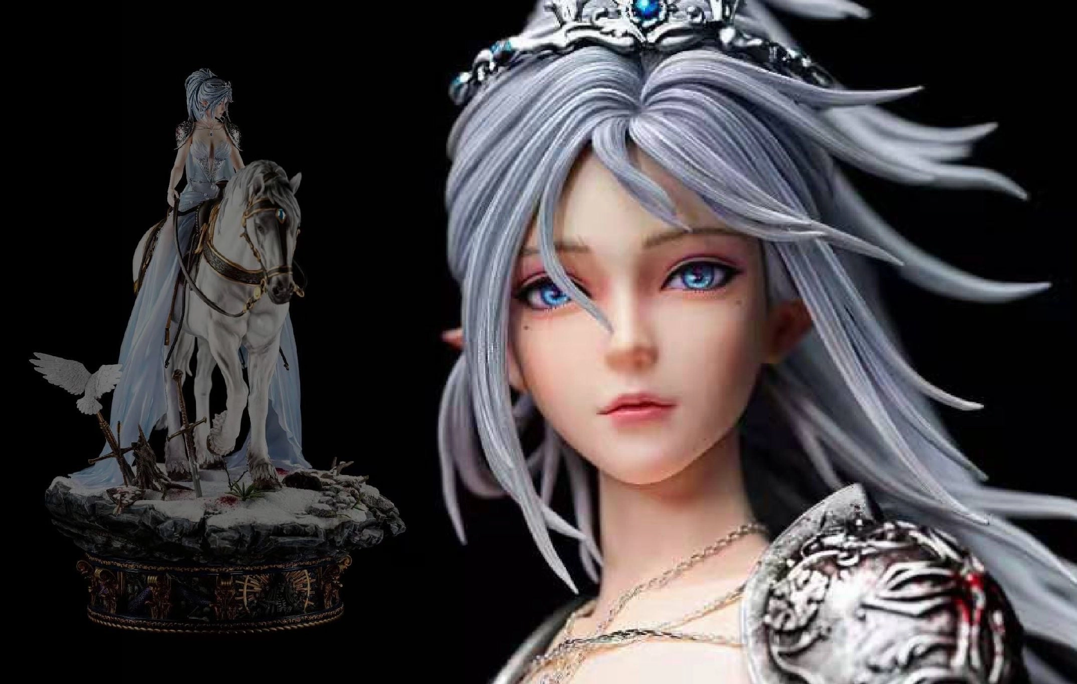 Designer Hobby Ghostblade - Haiqin yan 1/4 Scale Statue - Triumphant Return