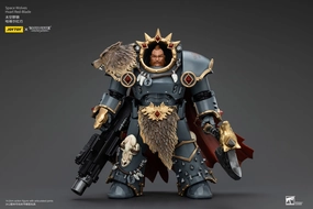 Blind Bag Anime Item JOYTOY Warhammer The Horus Heresy Space Wolves Hvarl Red-Blade 1/18 Action Figure