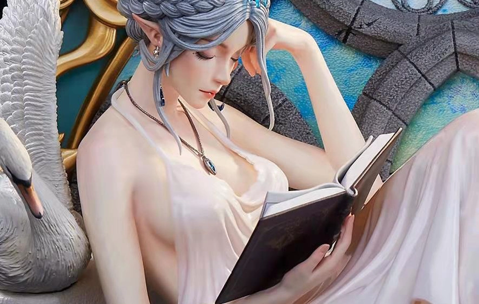 GhostBlade - Black Swan (White Version) 1/6 Scale Statue Movie Decor Blockbuster Movie