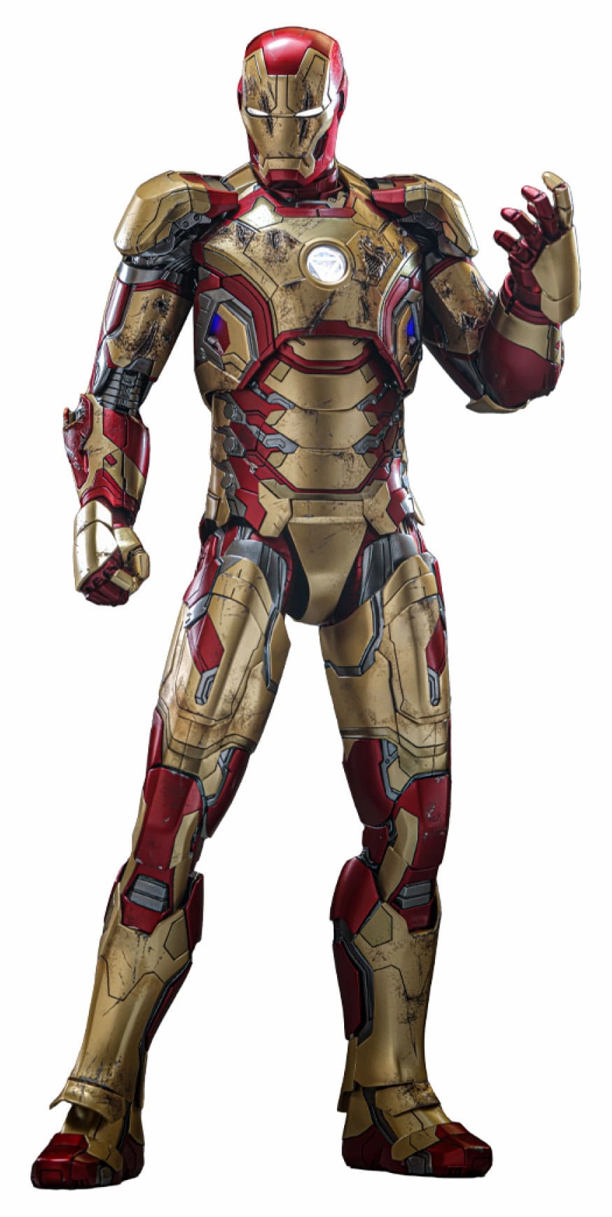Niche Interest Hot Toys  Iron Man Mark XLII (2.0) - Iron Man 3 - MMS758D65 - Diecast 1/6 Scale Collectible Figure