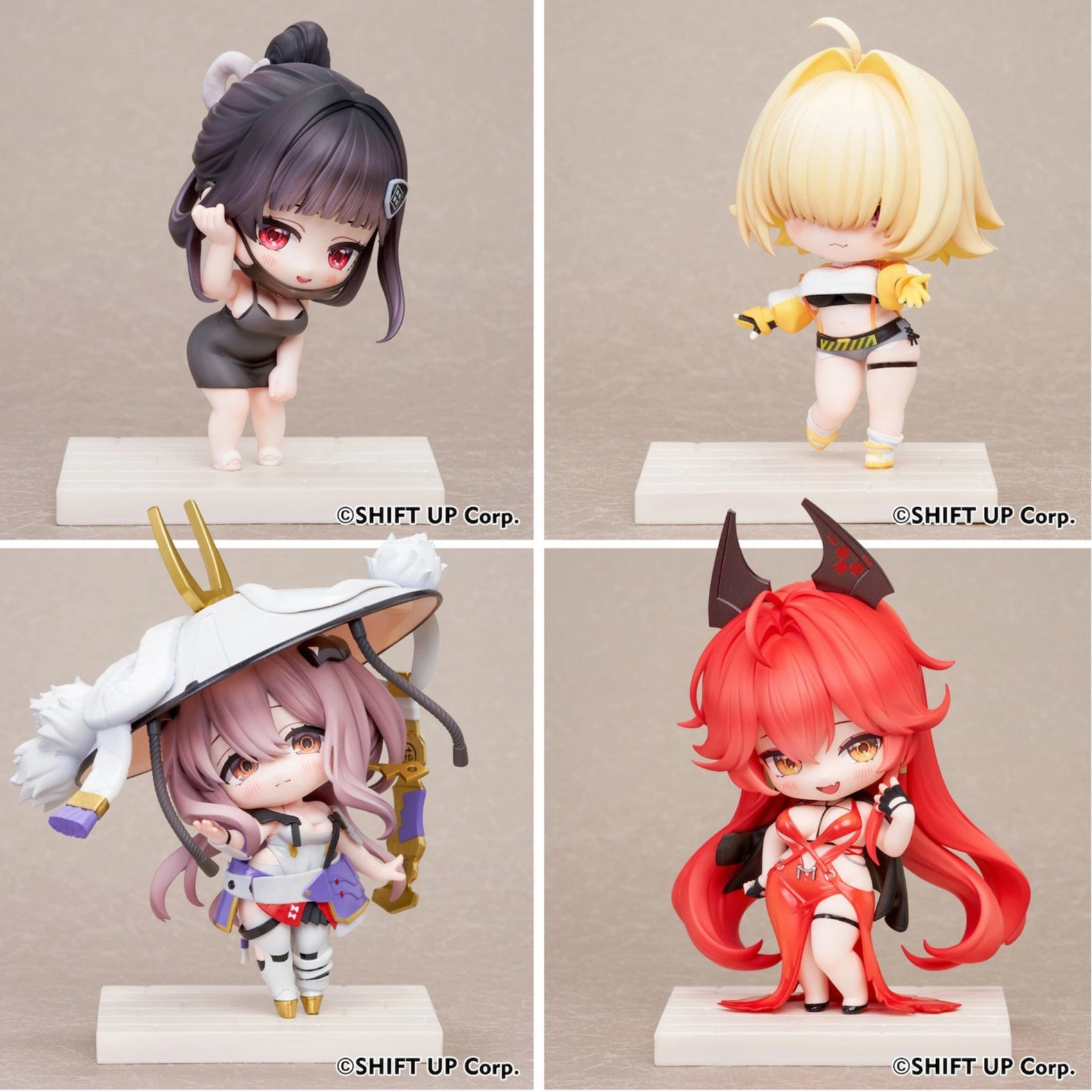 Goddess of Victory Nikke SAC Series Vol.2 Chibi Figure Complete Box (set of 6) Collector's item