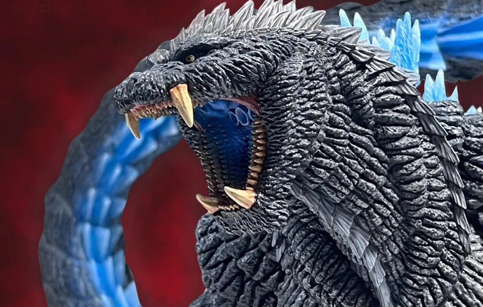 Price Guide Display Piece Godzilla Ultima Singular Point Glow-in-the-Dark (Heat Ray) Limited Version Statue