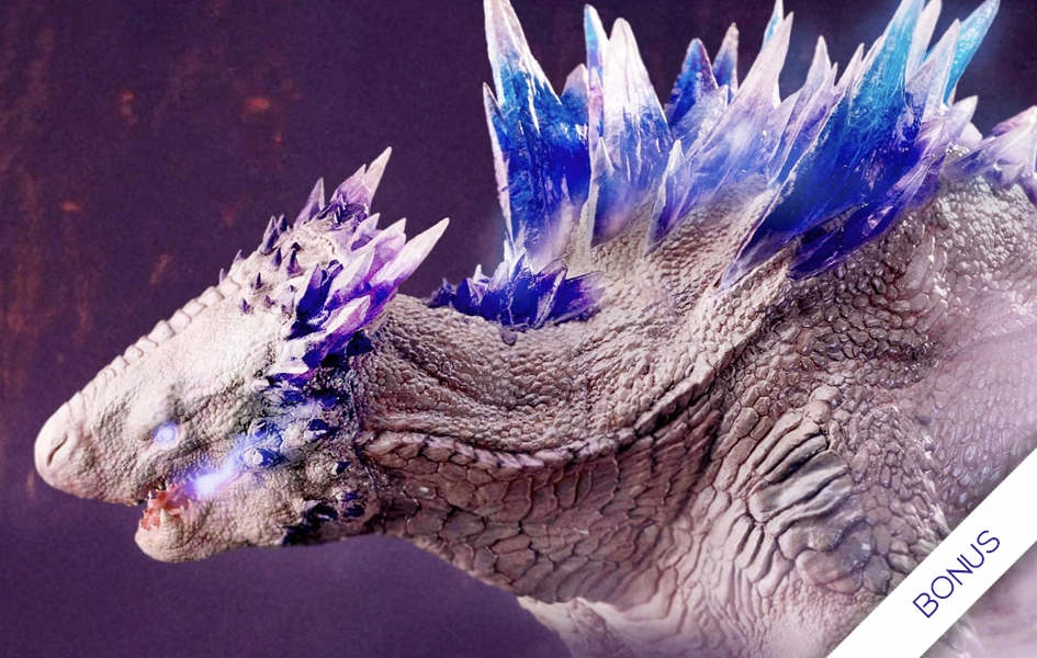 Godzilla x Kong: The New Empire - Titanus Shimo (Bonus) Statue trade show Retro Game