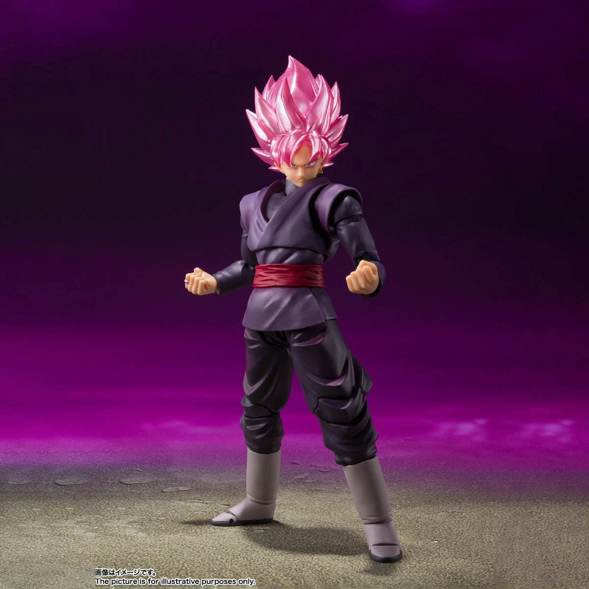 Dining Table Gallery Worthy Goku Black Super Saiyan Rose (Reissue) "Dragon Ball Super" S.H.Figuarts