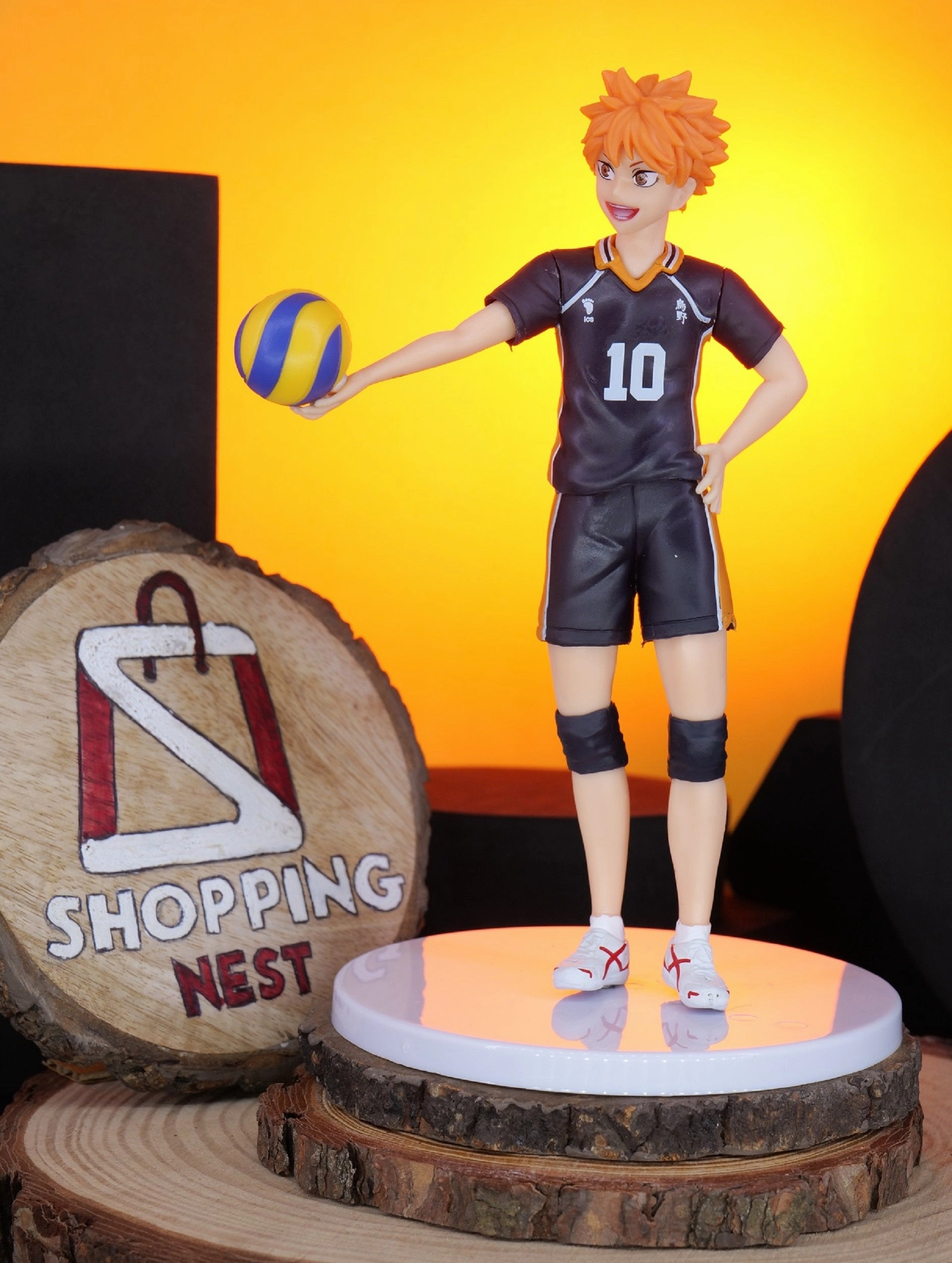 VR Experience Passed Down Haikyuu!! |PVC| Shoyo Hinata MODEL A Action Figure with Volleyball 16 cm Collectible