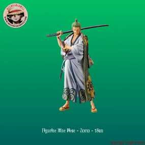 Figurine One Piece - Wano Kuni - Zoro Dog Statue