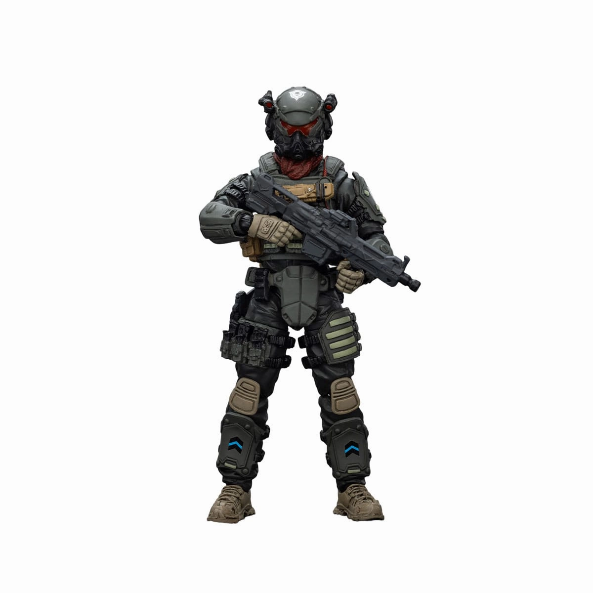 JOYTOY Dark Source APOC Series Dark Source Stellar Scar Assault Team Darksilicon Action Figure Alien Creature Bronze Cast