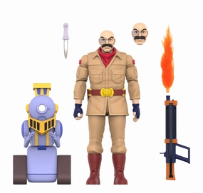 Super7 Thundercats ULTIMATES! Safari Joe Wave 12 Action Figure Hero Figure Robot Design