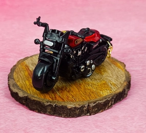 Harley Davidson Real Life Bike Keychain |  Red Miniature Model For Collection | Miniature World