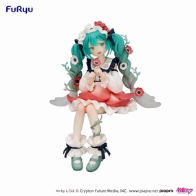 Hatsune Miku Noodle Stopper Figure Flower Fairy Anemone Rare Find