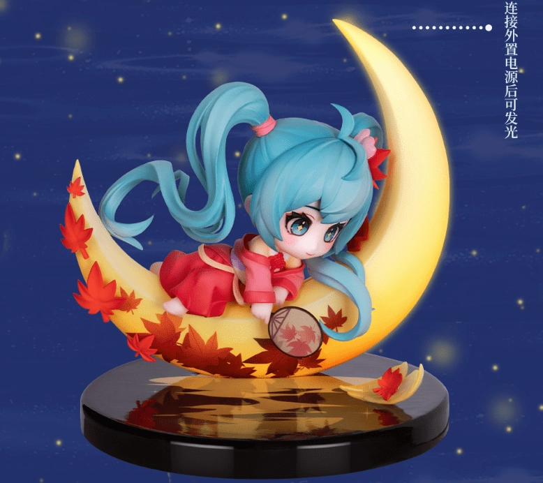 Hatsune Miku Q Figure Yuexijiang [with gift: Button Badge & Postcard] Pride And Joy Metal Craft