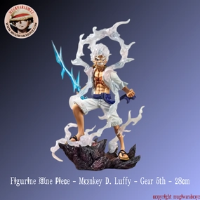 Figurine One Piece - Monkey D. Luffy - Gear 5th Miniature Hobby