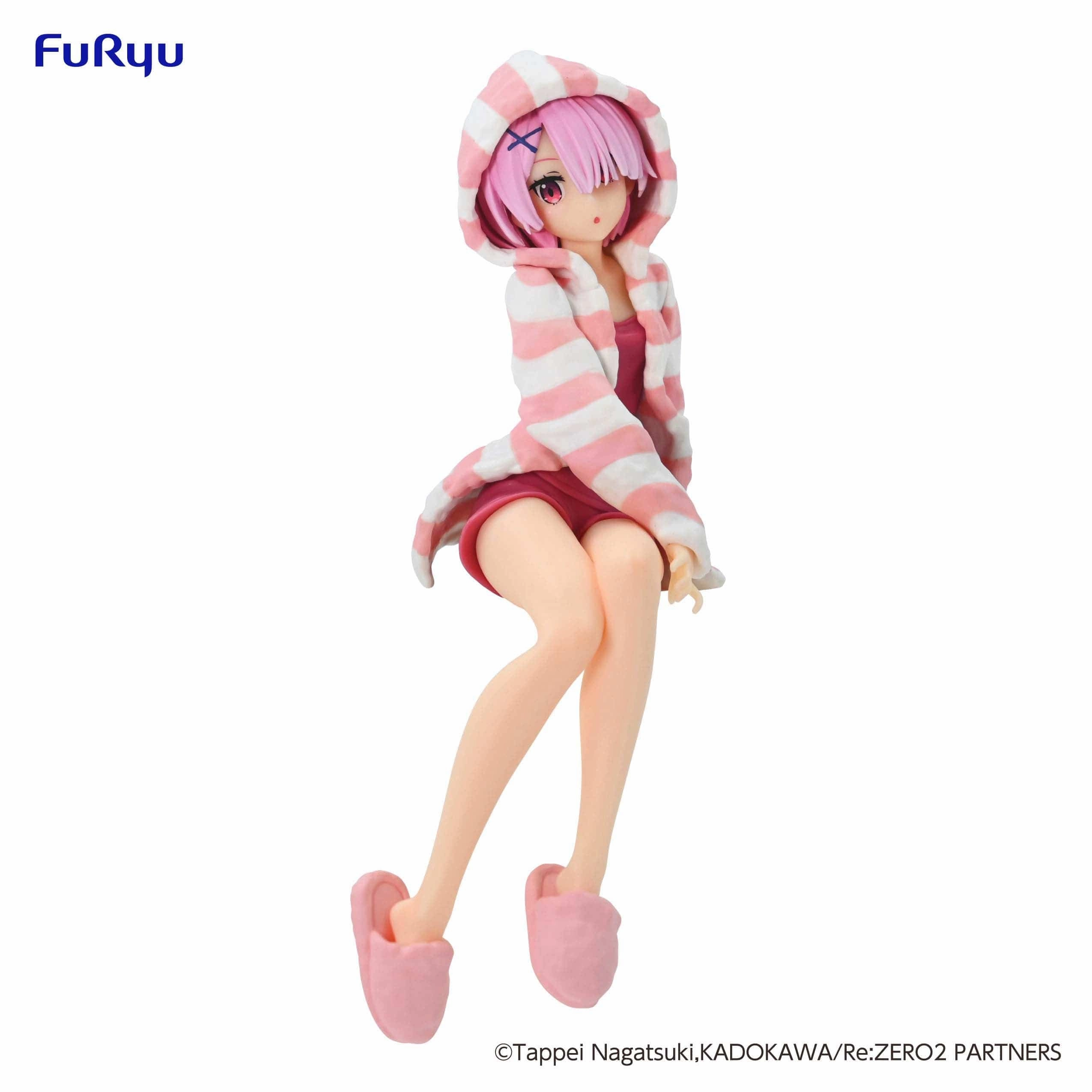 Personalized Exhibit Celebrity endorsed FURYU Re ZERO Starting Life in Another World Noodle Stopper Figure Ram Room Wear Another Color ver (re-run)