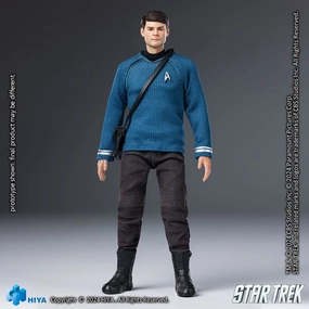 Hiya Toys Star Trek 2009 Dr. McCoy Exquisite Super Series 1/12 Action Figure Artisan Partnership Mythology Art