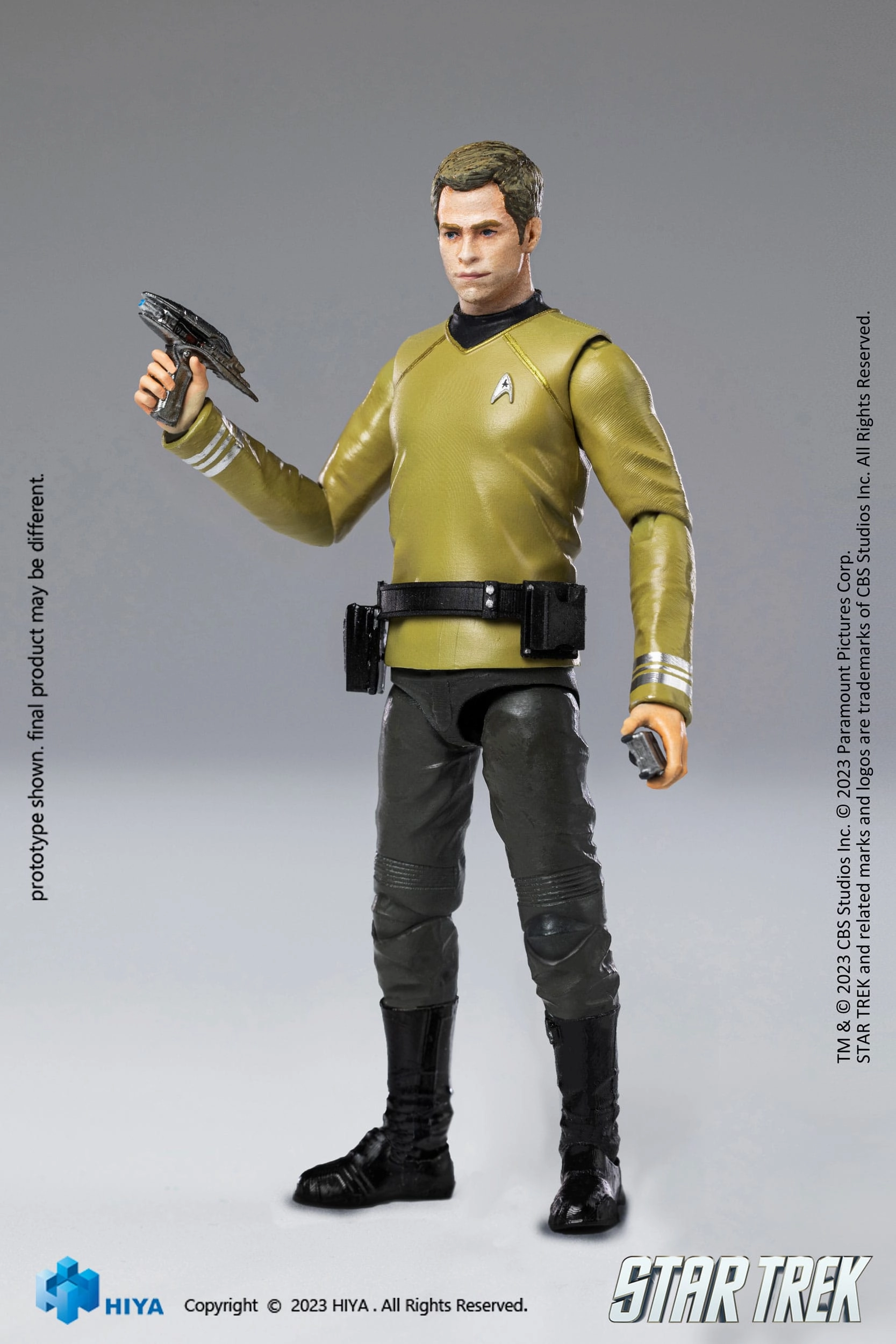Ancient God Graduation Gift Hiya Toys Star Trek 2009 James T. Kirk Exquisite Mini 1/18 Action Figure