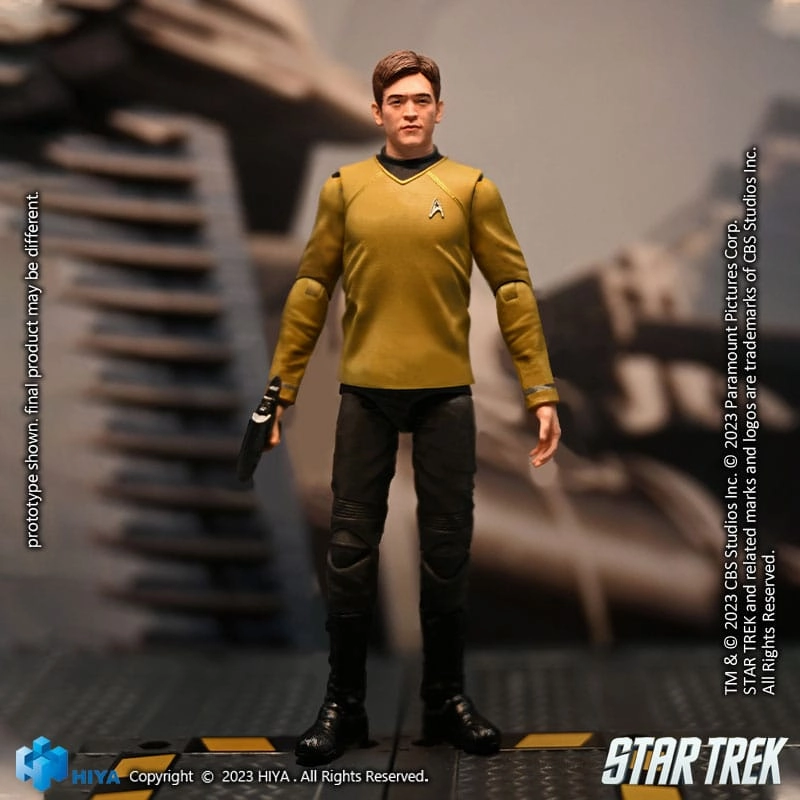 Literary Figure Personalized Gift Hiya Toys Star Trek 2009 Sulu Exquisite Mini 1/18 Action Figure